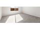 Bright, carpeted bedroom featuring a large window with a view at 21352 N 271St Dr, Buckeye, AZ 85396