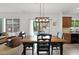 Open floor plan showcasing the dining area adjacent to the living room at 2950 E Dublin St, Gilbert, AZ 85295