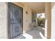 Cozy front porch with seating area to enjoy outdoor living at 2950 E Dublin St, Gilbert, AZ 85295