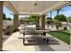 Community pool with covered patio and seating area, perfect for relaxing by the water at 2950 E Dublin St, Gilbert, AZ 85295