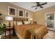 Bedroom featuring a patterned bedspread, and ample natural light at 3006 N Manor W Dr, Phoenix, AZ 85014