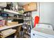 Utility area with shelving, storage and additional washer at 3306 W Lupine Ave, Phoenix, AZ 85029