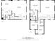 Full home floor plan showcasing layout of the first and second floors with dimensions of each room at 41227 W Granada Dr, Maricopa, AZ 85138