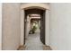 The front entrance features beautiful brick and a security gate at 5208 S Gold Leaf Pl, Chandler, AZ 85249
