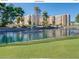 Scenic view of a water feature surrounded by lush landscaping, adding a touch of serenity to the property at 7930 E Camelback Rd # 301, Scottsdale, AZ 85251