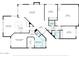Here is a floor plan showing layout of the home, including dimensions of each room at 9540 N 114Th Way, Scottsdale, AZ 85259