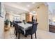 Dining area with views and access to the kitchen and the living room at 9708 E Via Linda -- # 1338, Scottsdale, AZ 85258