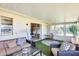 Inviting sun room featuring ample natural light and stylish, comfortable furnishings at 9805 W Burns Dr, Sun City, AZ 85351
