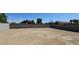 Large, fenced backyard with dirt ground, ready for landscaping or creating your own outdoor oasis at 19117 W Missouri Ave, Litchfield Park, AZ 85340