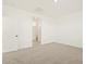 Light and airy bedroom featuring neutral carpet and white walls at 2680 E Santa Rosalia Dr, Casa Grande, AZ 85194