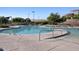 View of a community pool, equipped with slides and accessible entry points at 2680 E Santa Rosalia Dr, Casa Grande, AZ 85194
