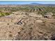 Desert landscape view offering a serene setting for building a custom home with city views at 3388 N Highlands Dr # 38, Buckeye, AZ 85396