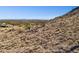 Elevated view of the desert landscape overlooking the community, highlighting the natural terrain at 3388 N Highlands Dr # 38, Buckeye, AZ 85396