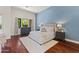 Serene bedroom with a king-size bed, stylish furnishings, and plenty of natural light at 37334 N Winding Wash Trl, Carefree, AZ 85377