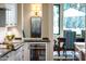Convenient wine fridge in the kitchen space at 37334 N Winding Wash Trl, Carefree, AZ 85377