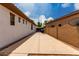 Extra long driveway and side yard at 702 E Capricorn Way, Chandler, AZ 85249