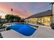Inviting in-ground pool with fenced-in yard and outdoor furniture at 908 N Creston --, Mesa, AZ 85213