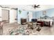 Cozy bedroom featuring wood-look floors, stylish decor, and plenty of natural light at 908 N Creston --, Mesa, AZ 85213
