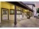 Relaxing covered patio featuring plenty of rocking chairs at 908 N Creston --, Mesa, AZ 85213