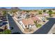 Aerial view of a well-maintained home with a tile roof in a picturesque neighborhood, offering curb appeal at 1226 E Presidio Rd, Phoenix, AZ 85022