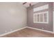 Vaulted ceiling bedroom with wood floors at 1226 E Presidio Rd, Phoenix, AZ 85022