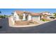 Corner lot featuring a two-car garage, low maintenance desert landscaping, and tile roof at 1226 E Presidio Rd, Phoenix, AZ 85022