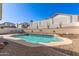Sparkling backyard pool surrounded by lush landscaping, creating a serene and private oasis at 1226 E Presidio Rd, Phoenix, AZ 85022