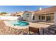 Beautiful backyard with a refreshing pool, ideal for enjoying sunny days and outdoor recreation at 1226 E Presidio Rd, Phoenix, AZ 85022