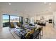 Open living space with kitchen access and comfortable seating at 1250 E Smokehouse Trl, Phoenix, AZ 85085