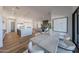 View of a kitchen, dining area and living room in an open concept home at 1250 E Smokehouse Trl, Phoenix, AZ 85085