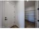Walk-in pantry with white shelves for optimal storage and organization at 1250 E Smokehouse Trl, Phoenix, AZ 85085