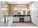 Bathroom featuring a large shower, garden tub, and dual sinks at 15025 E Scarlet Sky Ln # 1, Fountain Hills, AZ 85268