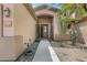 Inviting front entrance of a single-Gathering house with desert landscaping at 15025 E Scarlet Sky Ln # 1, Fountain Hills, AZ 85268