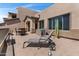 Relaxing patio with chaise lounge, desert landscaping, and views at 15025 E Scarlet Sky Ln # 1, Fountain Hills, AZ 85268