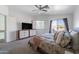 Comfortable main bedroom with lots of light and a view at 16610 S 21 St, Phoenix, AZ 85048