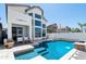 Beautiful in-ground pool, backyard patio and privacy fence create a peaceful oasis at 16610 S 21 St, Phoenix, AZ 85048