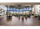 Bright lobby with large windows, modern furniture, and views of the manicured landscape at 21930 N 29Th St, Phoenix, AZ 85050