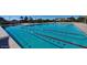 Long, sparkling community pool with lane markers and lounge chairs at 2731 E Cherry Hill Dr, Gilbert, AZ 85298