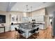 Spacious eat-in kitchen with a large center island and updated appliances at 29227 N 44Th St, Cave Creek, AZ 85331