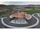 Aerial view of the playground and clubhouse, offering diverse recreational facilities and outdoor spaces at 32237 N 133Rd Dr, Peoria, AZ 85383