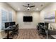 Bright office space with two workstations, ideal for remote work or study at 32237 N 133Rd Dr, Peoria, AZ 85383