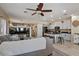 Open-concept living area connects to the kitchen, creating a seamless flow for modern living at 4617 W Cottontail Rd, Phoenix, AZ 85086