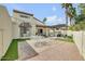 Charming backyard featuring desert landscape, an open patio, and exterior view of the house at 4618 E Valley View Dr, Phoenix, AZ 85044