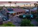 Spacious backyard with a pool, outdoor seating area, and lush landscaping, perfect for outdoor entertaining at 7240 W Grovers Ave, Glendale, AZ 85308