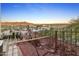A cozy hammock offers stunning city views from the balcony at 10005 N 1St Dr, Phoenix, AZ 85021