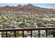 Breathtaking mountain and city views are visible from the property's upper deck area at 10005 N 1St Dr, Phoenix, AZ 85021