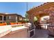 Outdoor grill area featuring a built-in grill, countertop space and seating for casual dining at 13700 N Fountain Hills Blvd # 135, Fountain Hills, AZ 85268