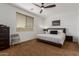 This bedroom has a large window for lots of natural light at 14269 W El Cortez Pl, Surprise, AZ 85387