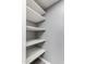 Linen closet with white shelving and light grey walls at 2146 W Isabella Ave # 127, Mesa, AZ 85202