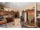 Cozy kitchen with stainless steel appliances, tile backsplash, and granite countertops at 22026 N 44Th Pl, Phoenix, AZ 85050